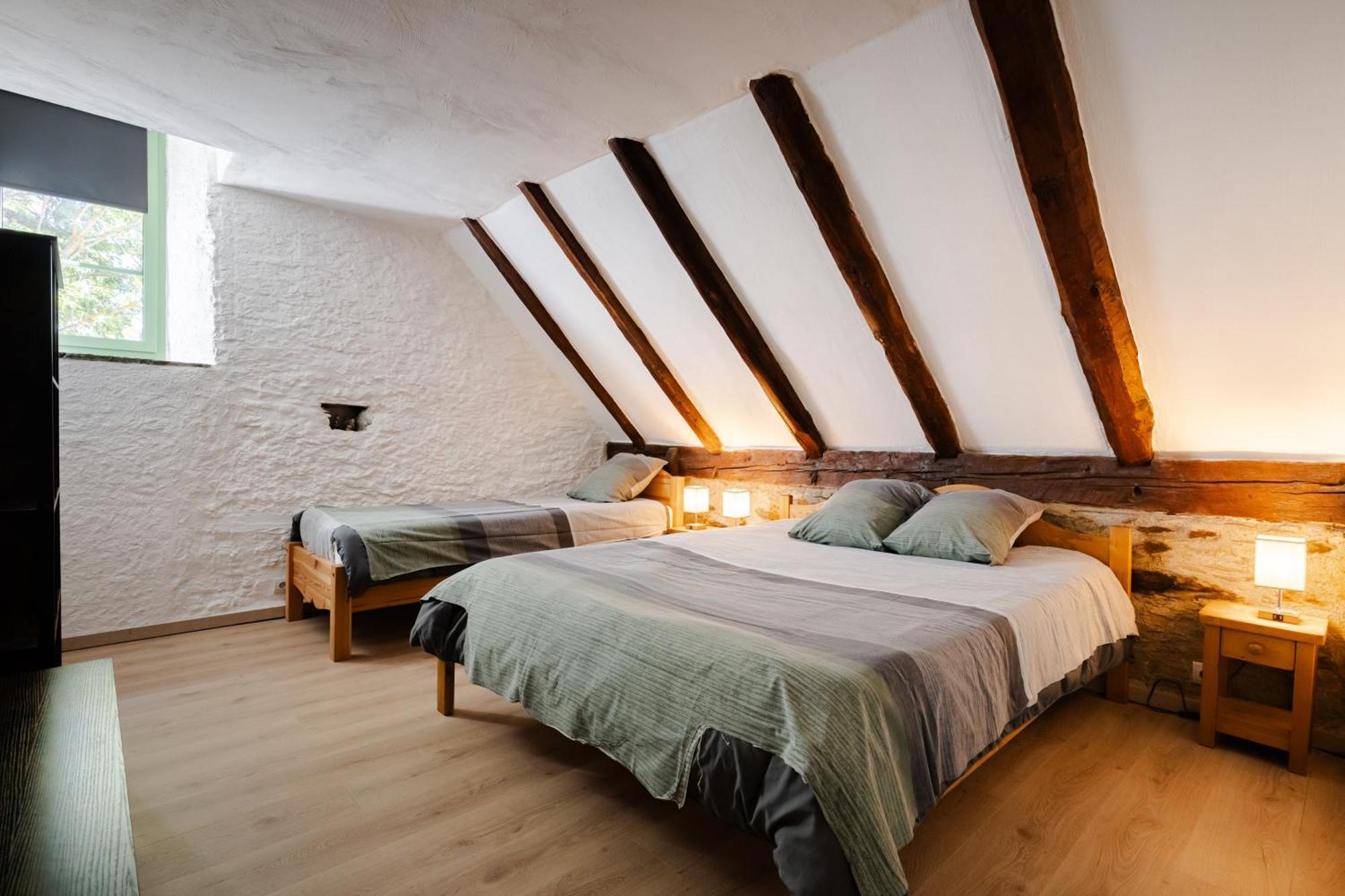 grange rénovée en gîte/maison/chalet Arreau Extérieur photo