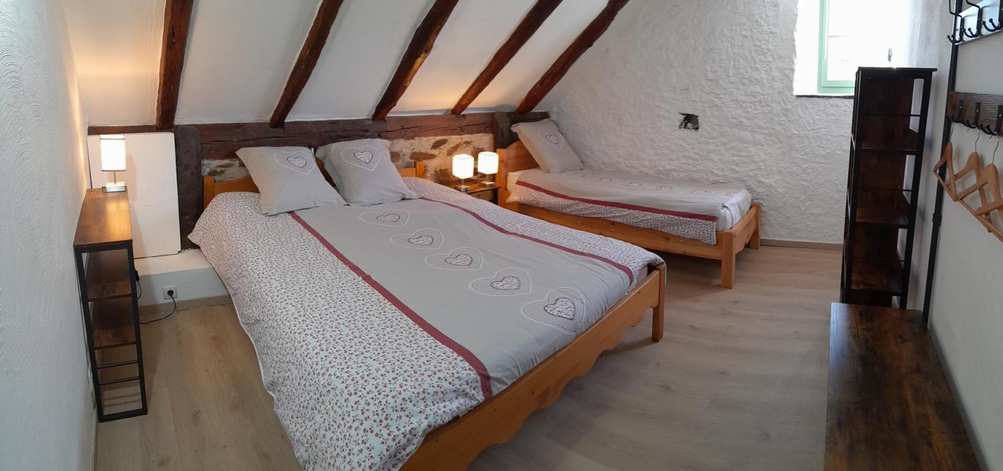 grange rénovée en gîte/maison/chalet Arreau Extérieur photo