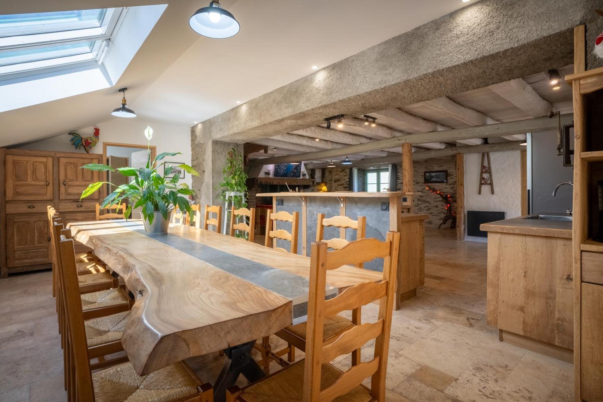 grange rénovée en gîte/maison/chalet Arreau Extérieur photo