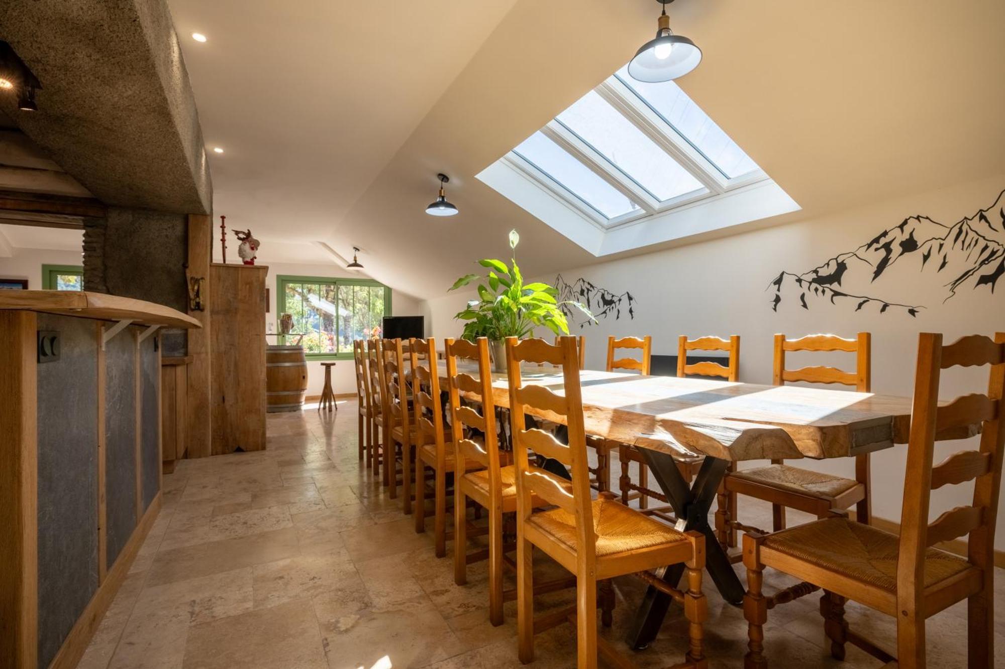 grange rénovée en gîte/maison/chalet Arreau Extérieur photo